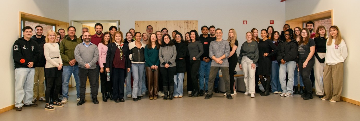 Figure 1 – InCITIES BIP Cities Futures – Interdisciplinary Challenges –joint group photo at the Welcome ceremony.